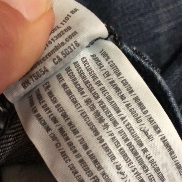 NWOT-A&F-Sz 4/27-Cotton-Ankle Length - Picture 12 of 16